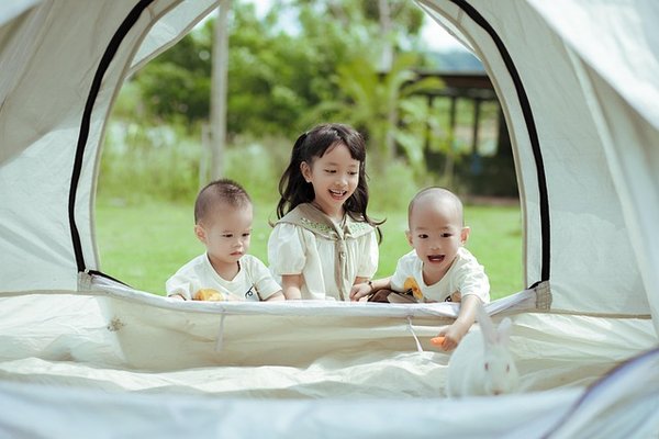 La toile de tente gonflable qui transforme votre camping